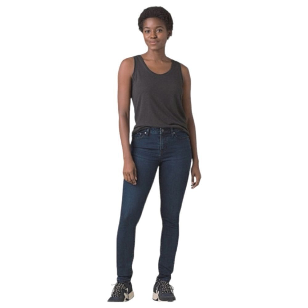 PRANA NWT‎ Dark Blue Denim Sienna Jeans sz 4 / 27